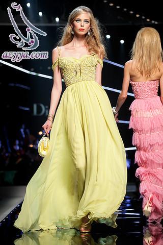 فساتين زفاف 2011 فساتين سهره 2011 ازياء ديور Dior