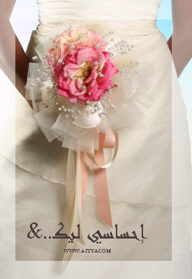 الافراحأشيك فساتين زفافأجمل باقات الوردة لأجمل عروس حلآت الورد بين