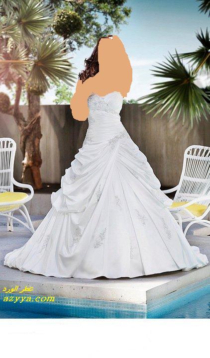 طوني ورد 2015‘ للعروس الرومانسية.لمسات ناعمه بحزام الساتان لفساتين الزفاففساتين