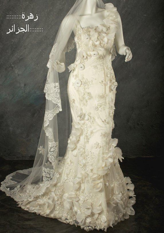 جديدة لفساتين الزفافاشراقة واطلالة مميزة لفساتين الزفاف تصاميم 2012 لفساتين