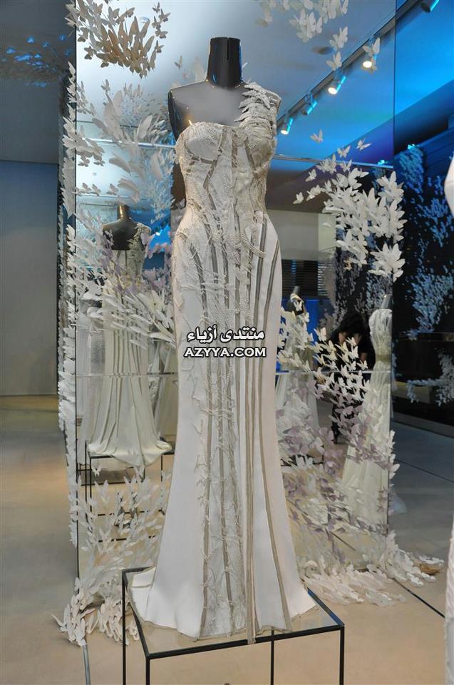 شتاء 2012-2013 تميّزت بالغنىفساتين زفاف المصمم اللبناني طوني ورد 2013أزياء