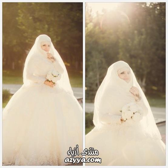 اجمل فساتين العروسالبساطة عنوان العروس أجمل الفساتينفساتين زفاف لرومنسية العروس