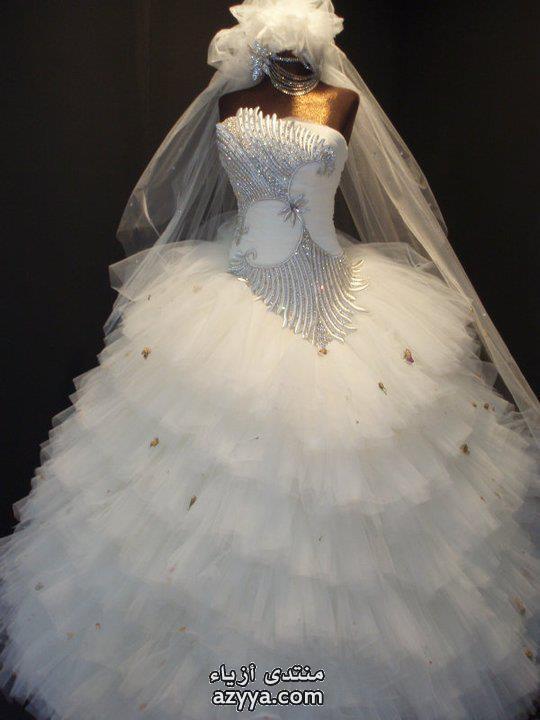 الزفاففساتين زفاف كلاسيكية للأميرات فساتين زفاف لعروس 2013 